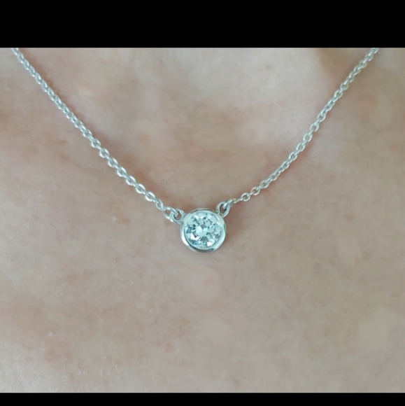 🌿🌿Host Pick🌿🌿Necklace Genuine Cubic Zircon - Picture 1 of 11